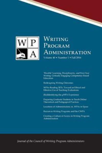 Cover for Wpa (Paperback Book) (2016)