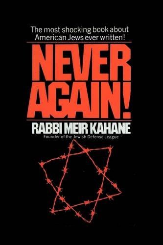 Cover for Meir Kahane · Never Again !: a Program for Survival (Taschenbuch) (2009)