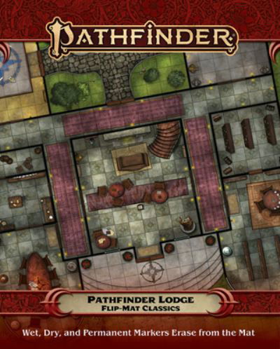 Pathfinder Flip-Mat Classics: Pathfinder Lodge - Paizo Staff - Brætspil - Paizo Publishing, LLC - 9781640784147 - 10. maj 2022