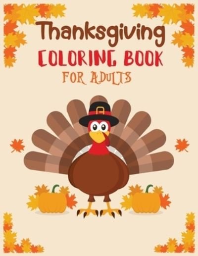 Cover for Second Language Journal · Thanksgiving coloring book adult (Taschenbuch) (2019)