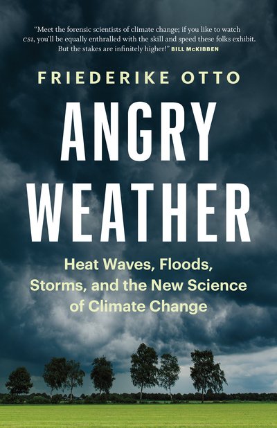 Cover for Friederike Otto · Angry Weather: Heat Waves, Floods, Storms, and the New Science of Climate Change - David Suzuki Institute (Hardcover Book) (2020)