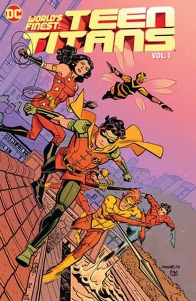 Cover for Mark Waid · World's Finest: Teen Titans (Gebundenes Buch) (2024)