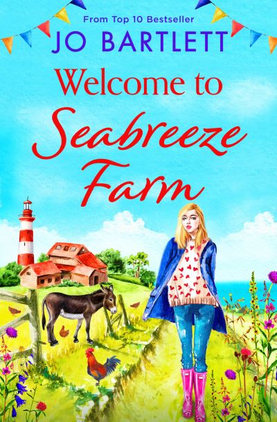 Cover for Jo Bartlett · Welcome to Seabreeze Farm (Inbunden Bok) (2022)