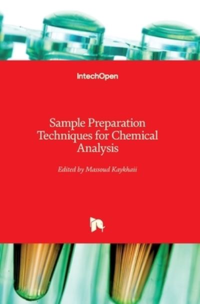 Cover for Massoud Kaykhaii · Sample Preparation Techniques for Chemical Analysis (Hardcover Book) (2021)