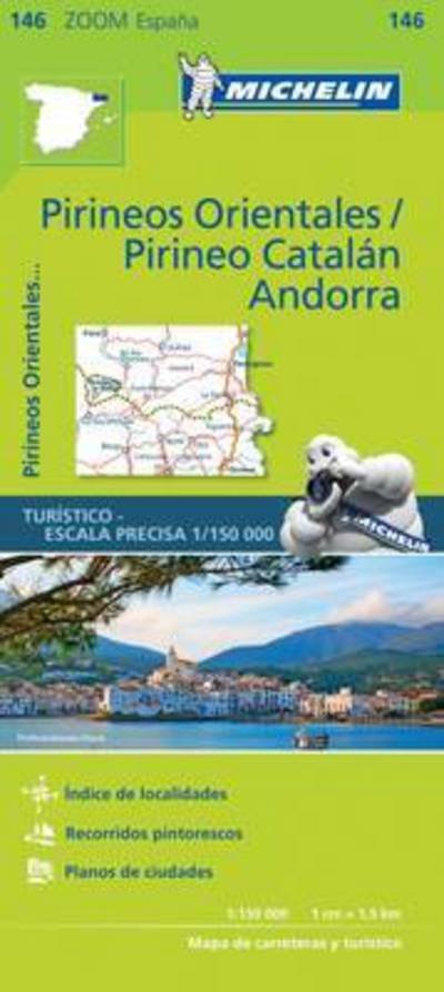 Cover for Michelin · Pirineos Orientales - Zoom Map 146: Map (Landkarten) (2017)