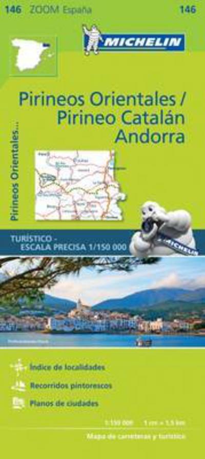 Pirineos Orientales - Zoom Map 146: Map - Michelin - Libros - Michelin Editions des Voyages - 9782067218147 - 1 de marzo de 2017