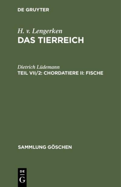 Cover for Lüdemann · Fische (Book) (1955)