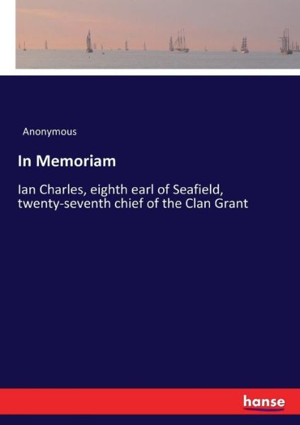 In Memoriam - Anonymous - Livros - - 9783337392147 - 25 de novembro de 2017