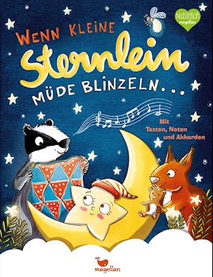 Wenn kleine Sternlein müde blinzeln - Meine schönsten Schlaflieder - Caroline Opheys - Książki - Magellan GmbH - 9783734816147 - 13 lipca 2021