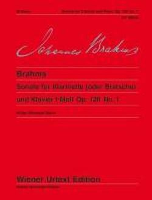 Cover for Johannes Brahms · Sonate f-Moll.UT50015 (Book) (1973)