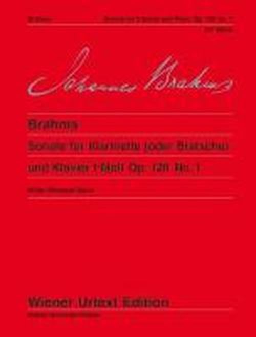 Cover for Johannes Brahms · Sonate f-Moll.UT50015 (Buch) (1973)