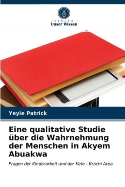 Cover for Patrick · Eine qualitative Studie über di (N/A) (2020)