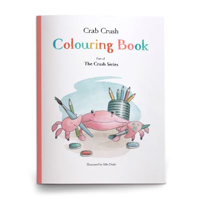 Cover for Silke Diehl · Crab Crush Colouring Book - The Crush Series (Paperback Book) (2022)