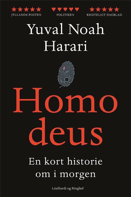 Cover for Yuval Noah Harari · Homo deus - En kort historie om i morgen (Sewn Spine Book) [2nd edition] (2018)