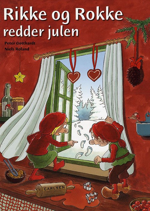 Cover for Peter Gotthardt · Rikke og Rokke redder julen (Bound Book) [1e uitgave] (2008)