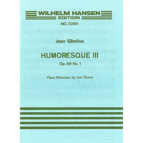 Jean Sibelius: Humoresque No.3 Op.89a (Violin / Piano) - Jean Sibelius - Böcker -  - 9788774552147 - 2015