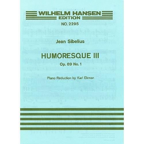Cover for Jean Sibelius · Jean Sibelius: Humoresque No.3 Op.89a (Violin / Piano) (Partitur) (2015)