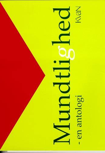 Cover for Mundtlighed (Sewn Spine Book) [1º edição] (2001)