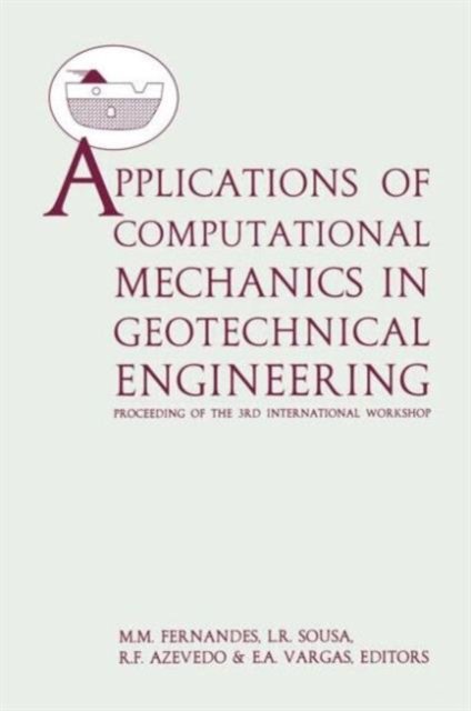 Cover for Matos Fernandes · Applications of Computational Mechanics in Geotechnical Engineering (Inbunden Bok) (2001)
