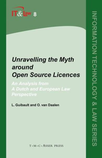Cover for Lucie Guibault · Unravelling the Myth around Open Source Licences: An Analysis from a Dutch and European Law Perspective - Information Technology and Law Series (Hardcover Book) (2006)