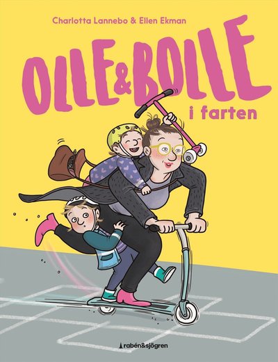 Cover for Charlotta Lannebo · Olle och Bolle i farten (Hardcover Book) (2024)