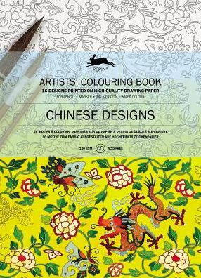 Cover for Pepin Van Roojen · Chinese Designs: Artists' Colouring Book (Pocketbok) (2015)