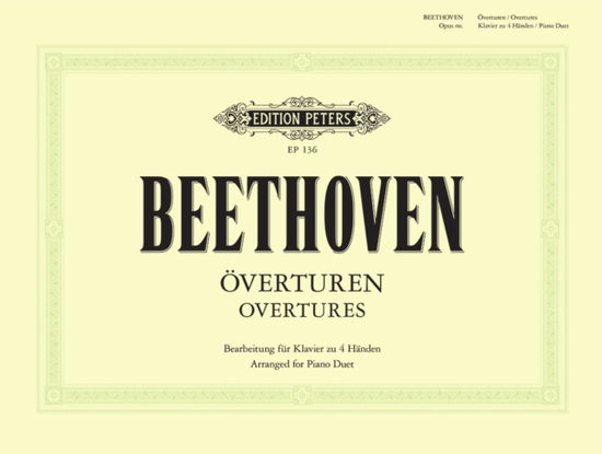 Overtures (piano duet) -  - Books - Edition Peters - 9790014136147 - March 25, 2020