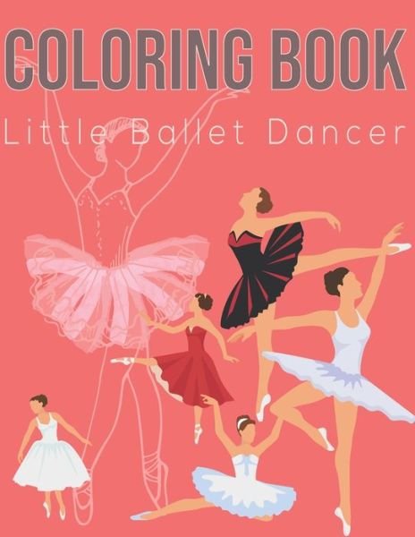 Cover for Modar Saif · Ballet dancers coloring (Paperback Book) (2020)