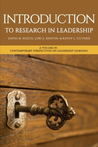 Cover for David M. Rosch · Introduction to Research in Leadership - Contemporary Perspectives on Leadership Learning (Paperback Book) (2023)
