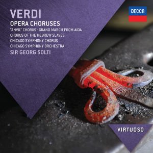 Cover for Solti Georg / Chicago S. O. &amp; · Verdi: Opera Choruses (CD) (2012)