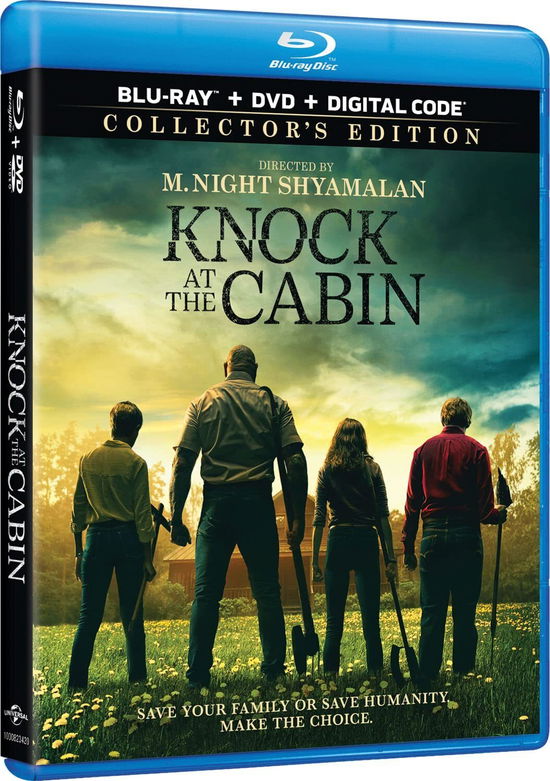 Cover for Knock at the Cabin (Blu-ray) (2023)