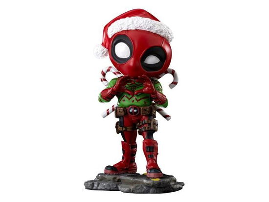 X-Men Mini Co. PVC Figur Deadpool Christmas Versio -  - Fanituote -  - 0618231954148 - keskiviikko 13. maaliskuuta 2024