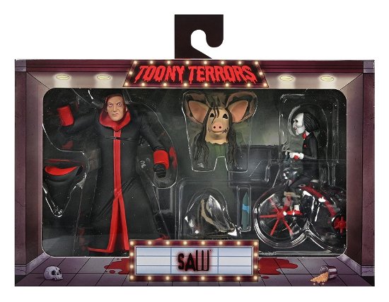 Cover for Neca · Saw Toony Terrors Figur Jigsaw Killer &amp; Billy Tric (Toys) (2023)