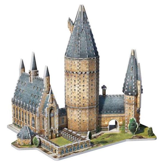 Wrebbit 3D Puzzle  Harry Potter  Hogwarts Great Hall Puzzle - Wrebbit 3D Puzzle  Harry Potter  Hogwarts Great Hall Puzzle - Brætspil - WREBBIT 3D - 0665541020148 - 7. maj 2019