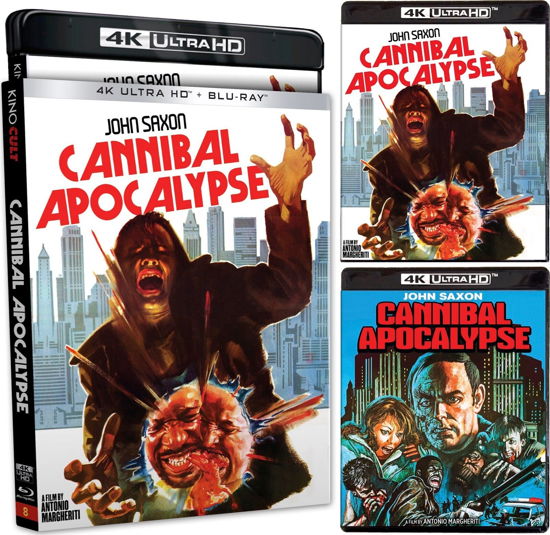 Cover for Cannibal Apocalypse (Aka Cannibals in the Streets (4K UHD Blu-ray) (2024)