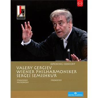 Cover for Valery Gergiev / Wiener Philharmoniker · Stravinsky: Symphony Of Palms / Prokofiev: Symphony No. 5 (NTSC Region 0) (Blu-ray) [Reissue edition] (2013)