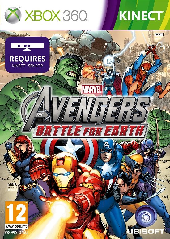 Marvel Avengers Battle Kinect X360 -  - Spel - Ubisoft - 3307215635148 - 8 november 2012