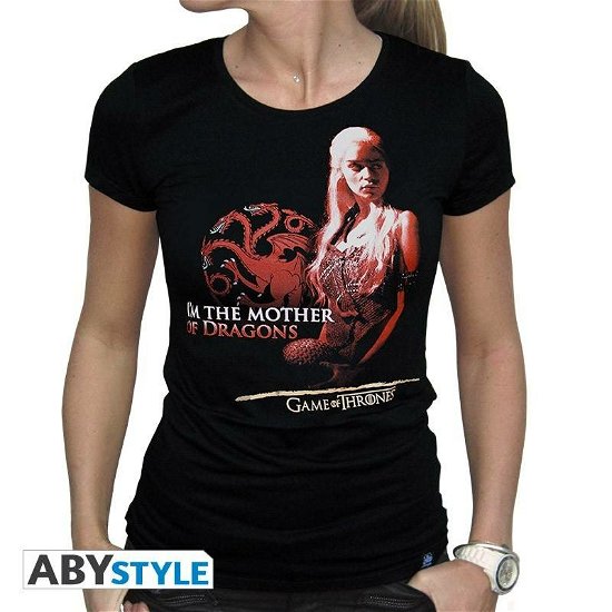 GAME OF THRONES - T-Shirt Mother Of Dragons Femme - Hbo - Merchandise - ABY STYLE - 3700789203148 - 7. februar 2019