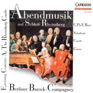 Cover for Berliner Barock-Compagney · Abendmusik auf Schlo? Rheinsberg *s* (CD) (2008)