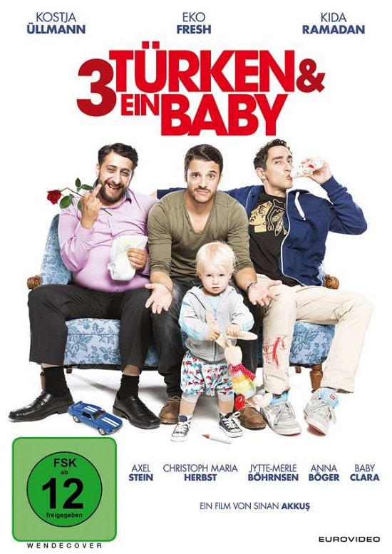 3 Türken und ein Baby - Movie - Elokuva - Eurovideo Medien GmbH - 4009750200148 - torstai 25. kesäkuuta 2015