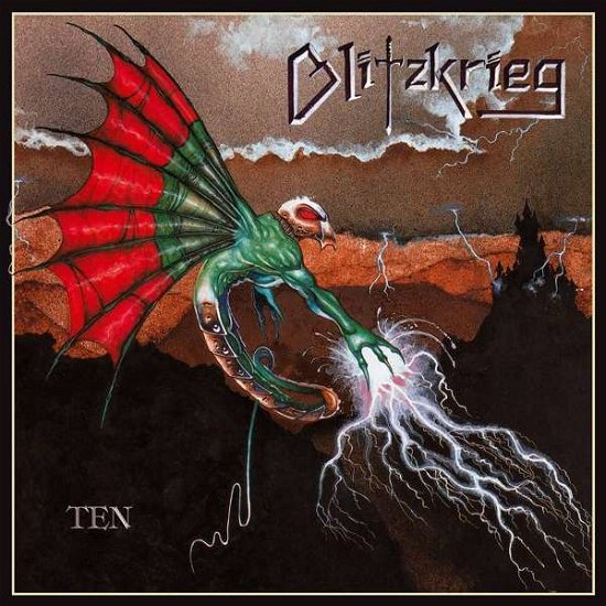 Cover for Blitzkrieg · Ten (Gold Vinyl) (LP) (2018)