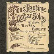 Cover for Ton Van Bergeyk · Famous Ragtime Guitar Solos (CD) [Japan Import edition] (2008)