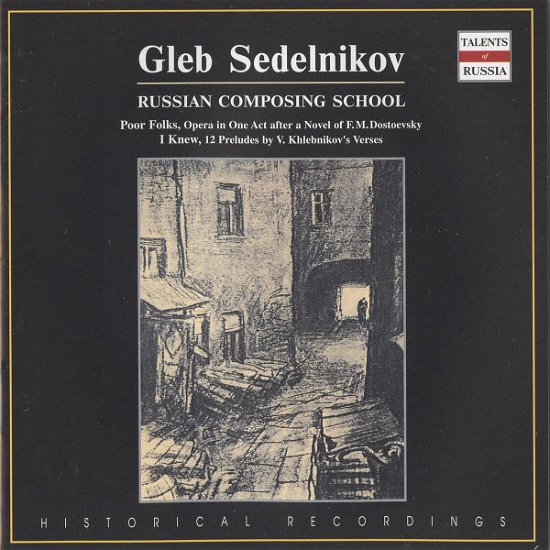 Cover for Gleb Sedelnikov · Poor Folks, Opera In One Act-i Knew (CD)