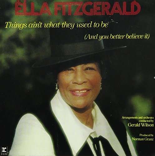 Cover for Ella Fitzgerald · Things Ain't What They Used to Be (CD) (2017)