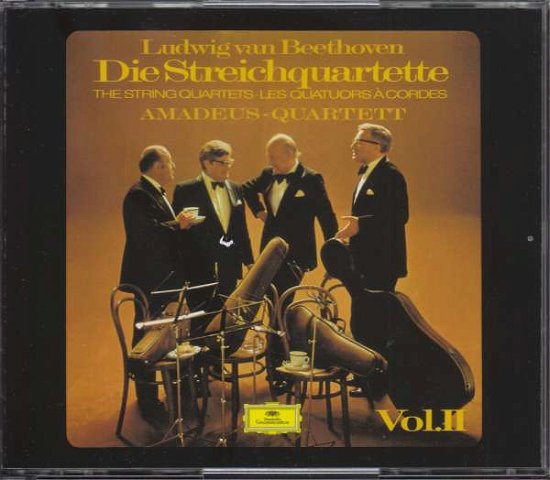 Cover for Amadeus Quartet · Ludwig van Beethoven: Die Streichquartette, Vol. II (CD) [Japan Import edition] (2019)