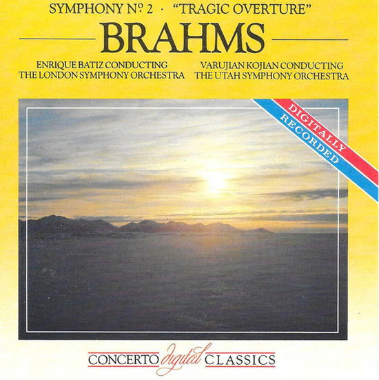 Cover for London Symphony Orchestra Batiz Enrique / Utah Symphony Orchestra / Kojian Varujian · Symphony No. 2 / Tragic Overture (CD) (1987)