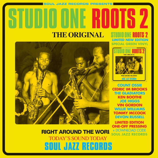 Cover for Soul Jazz Records presents · Studio One Roots 2 (LP) [Transparent Green Vinyl edition] (2023)