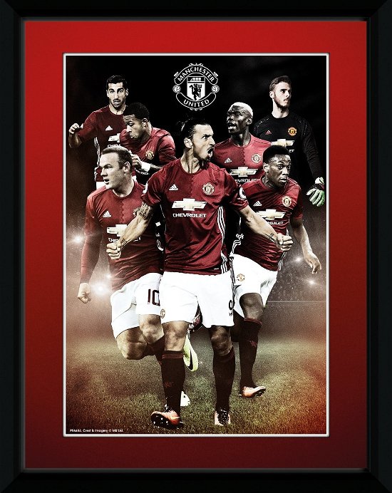 Cover for Manchester United · Manchester United: Players 16/17 (Stampa In Cornice 15x20 Cm) (MERCH)