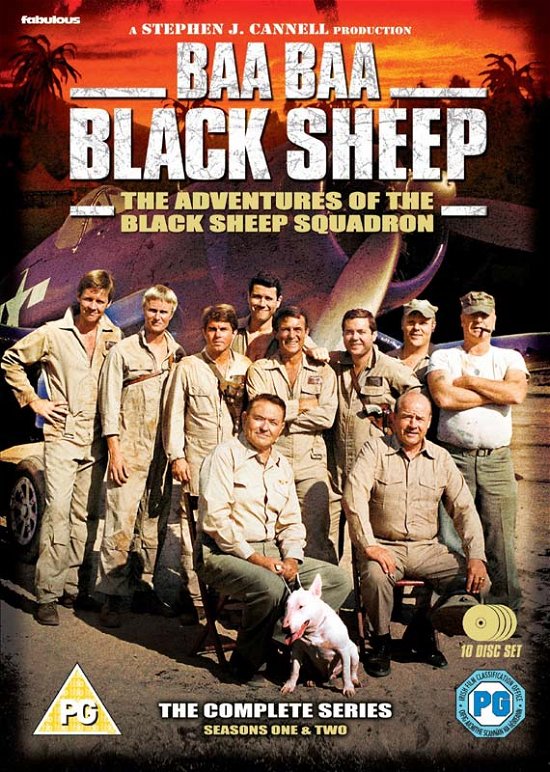 Cover for Baa Baa Black Sheep  the Complete S · Baa Baa Black Sheep Season 1 to 2 Complete Collection (DVD) (2016)