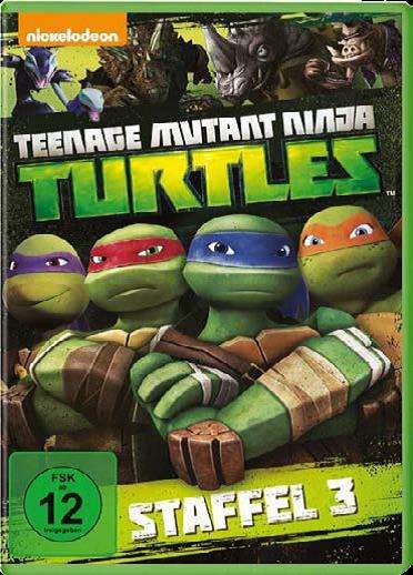 Teenage Mutant Ninja Turtles-season 3 - Keine Informationen - Movies - PARAMOUNT HOME ENTERTAINM - 5053083085148 - November 24, 2016